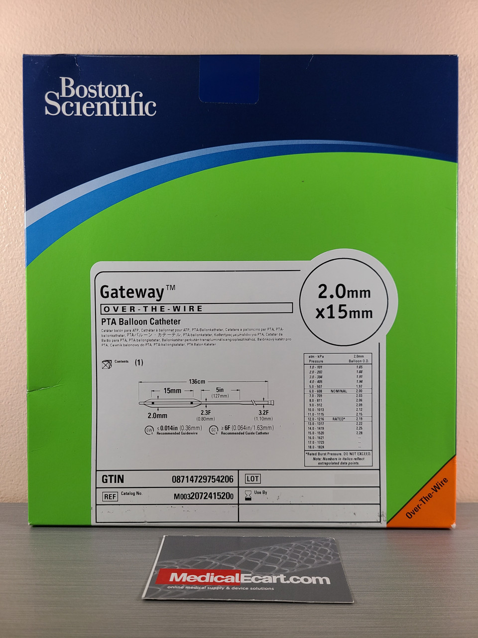 Gateway PTA Balloon Catheter