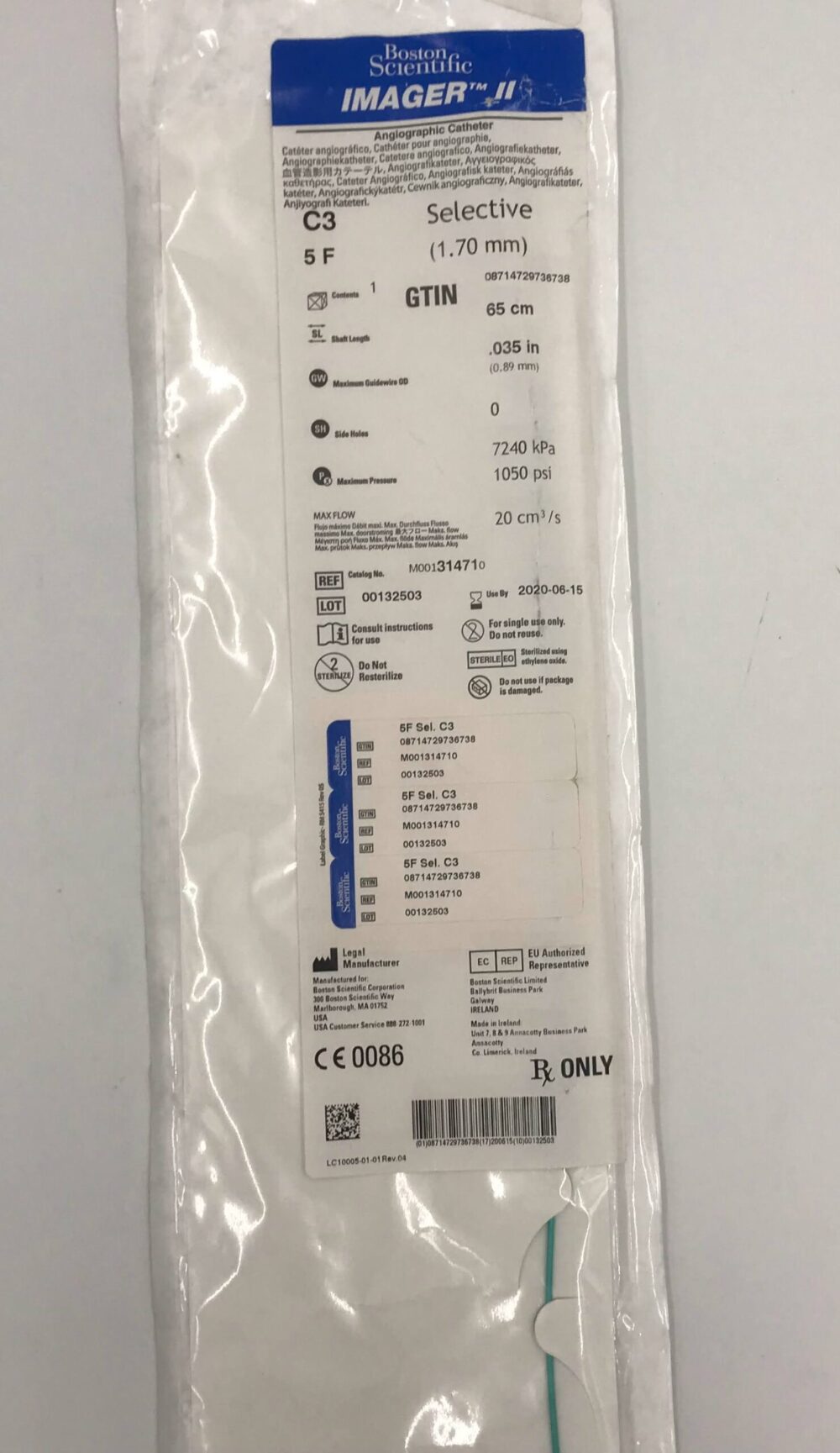 Imager 11 Angiographic Catheter